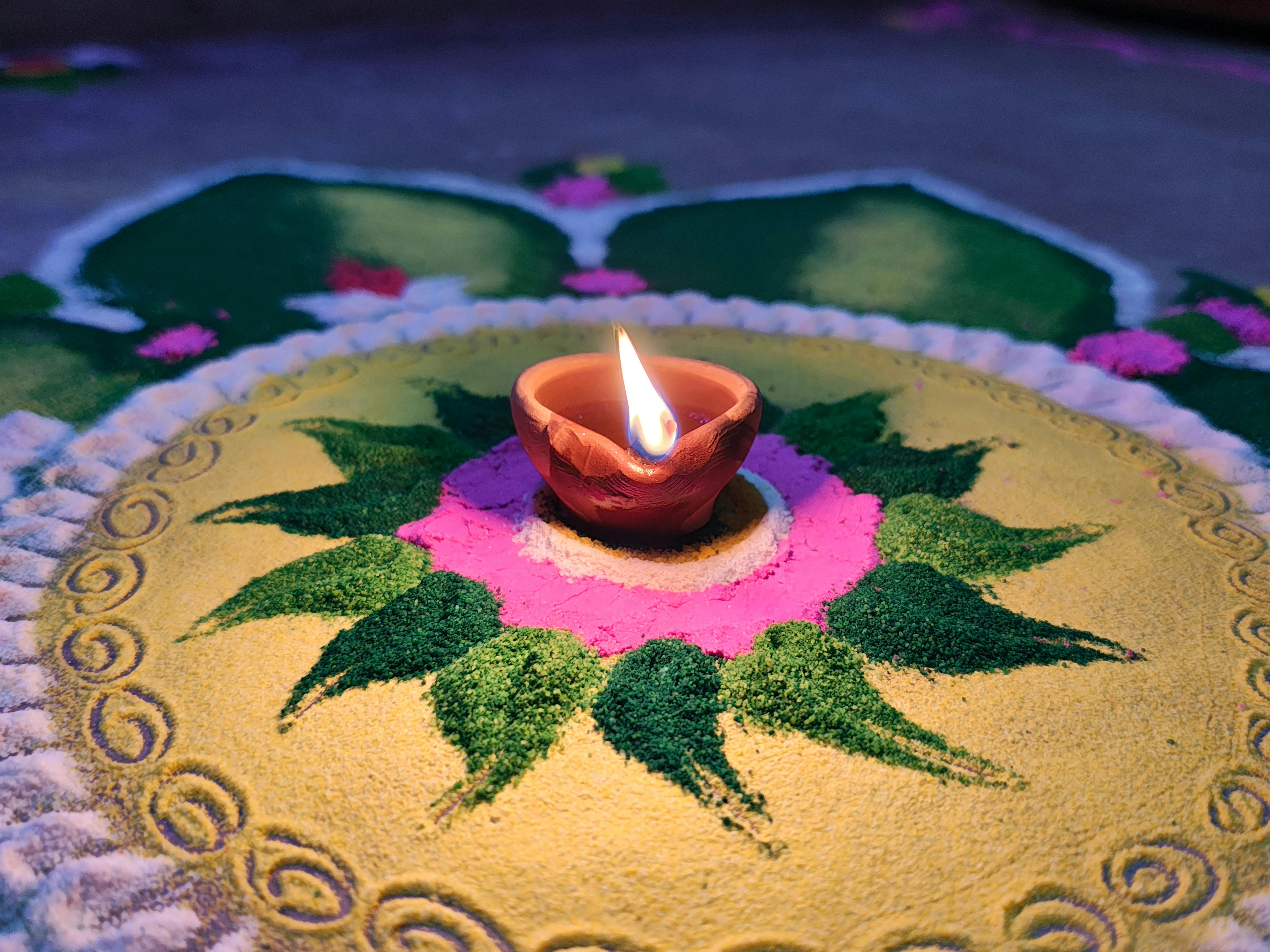  diwali rangoli for beginners