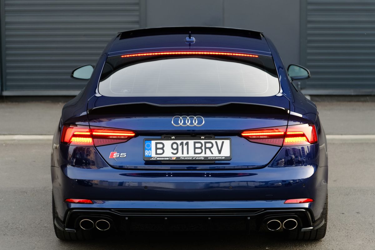 Rear View of an Audie Car · Free Stock Photo