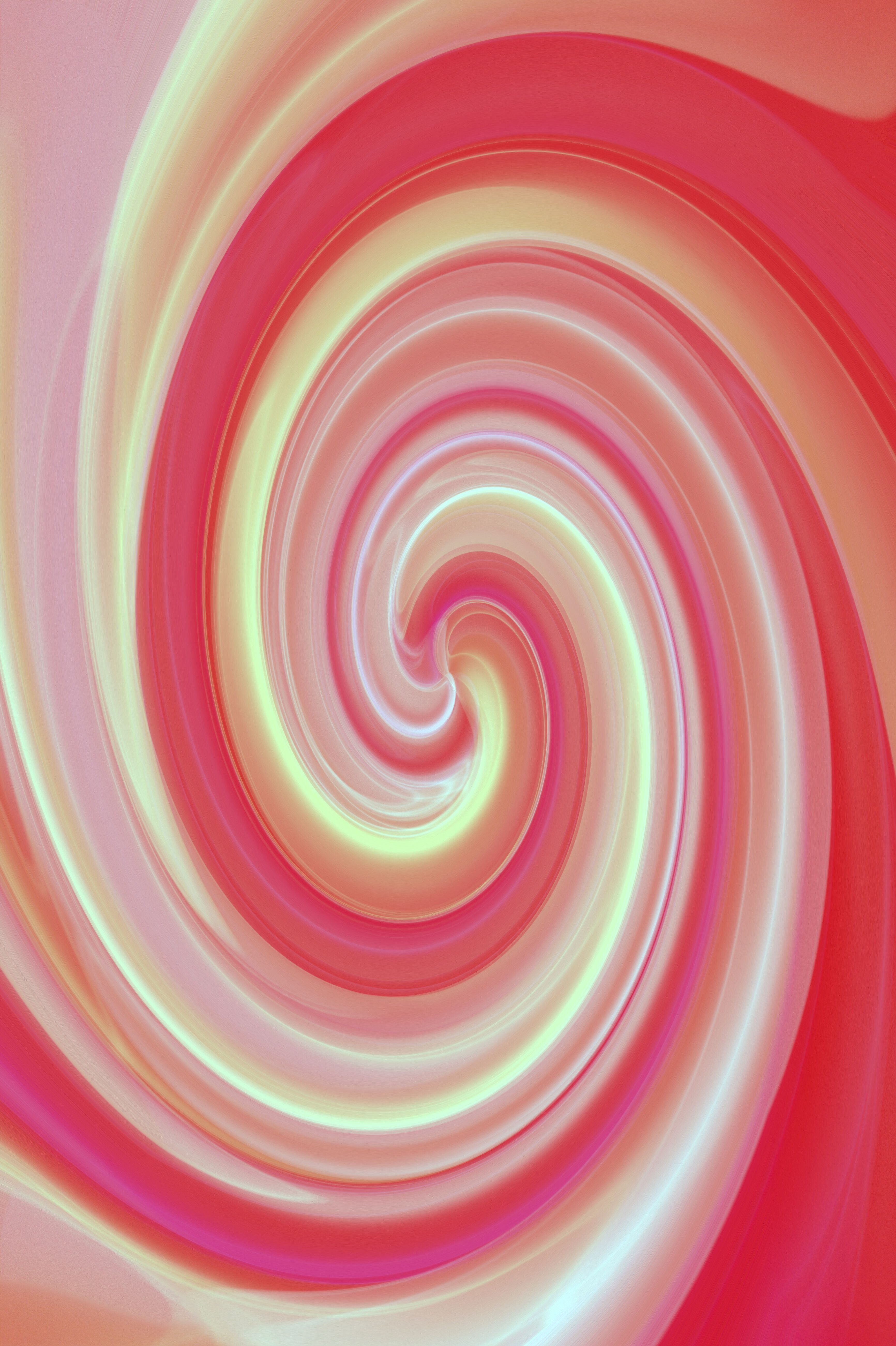 Vibrant Abstract Spiral Design in Pink Hues · Free Stock Photo