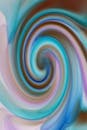 Colorful Abstract Swirl Design Art