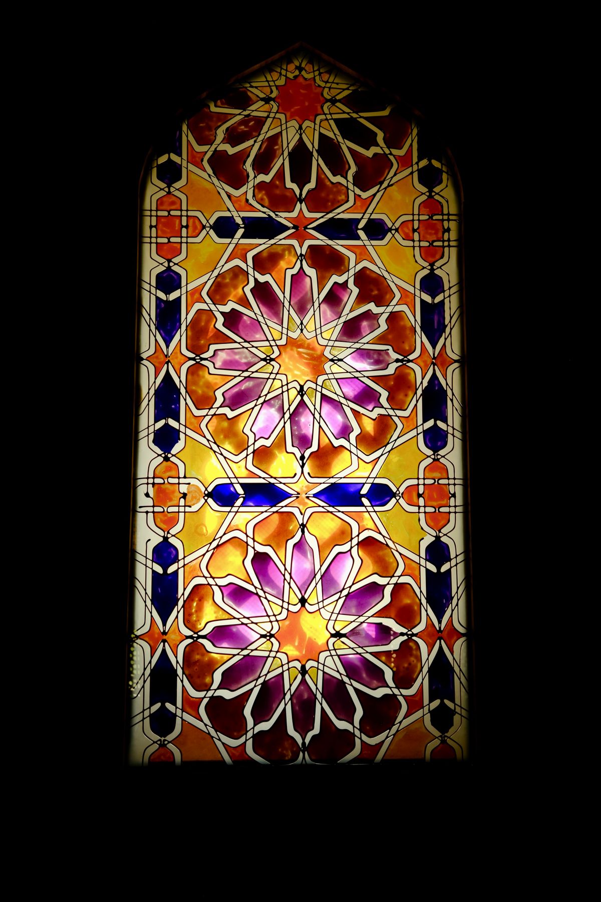 Intricate Stained Glass Pattern in İstanbul · Free Stock Photo