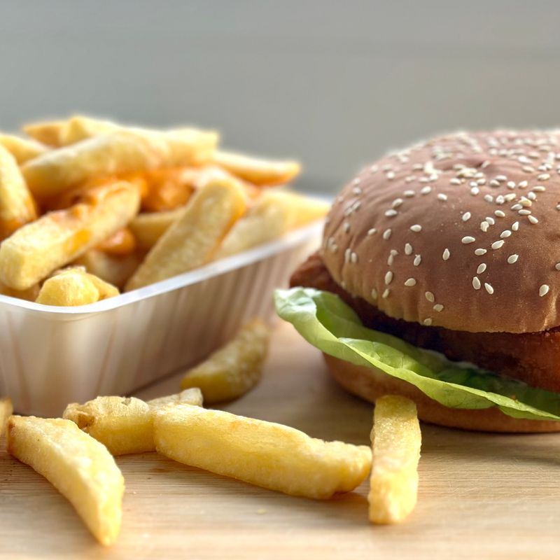 Crispy Fried Chicken Burger