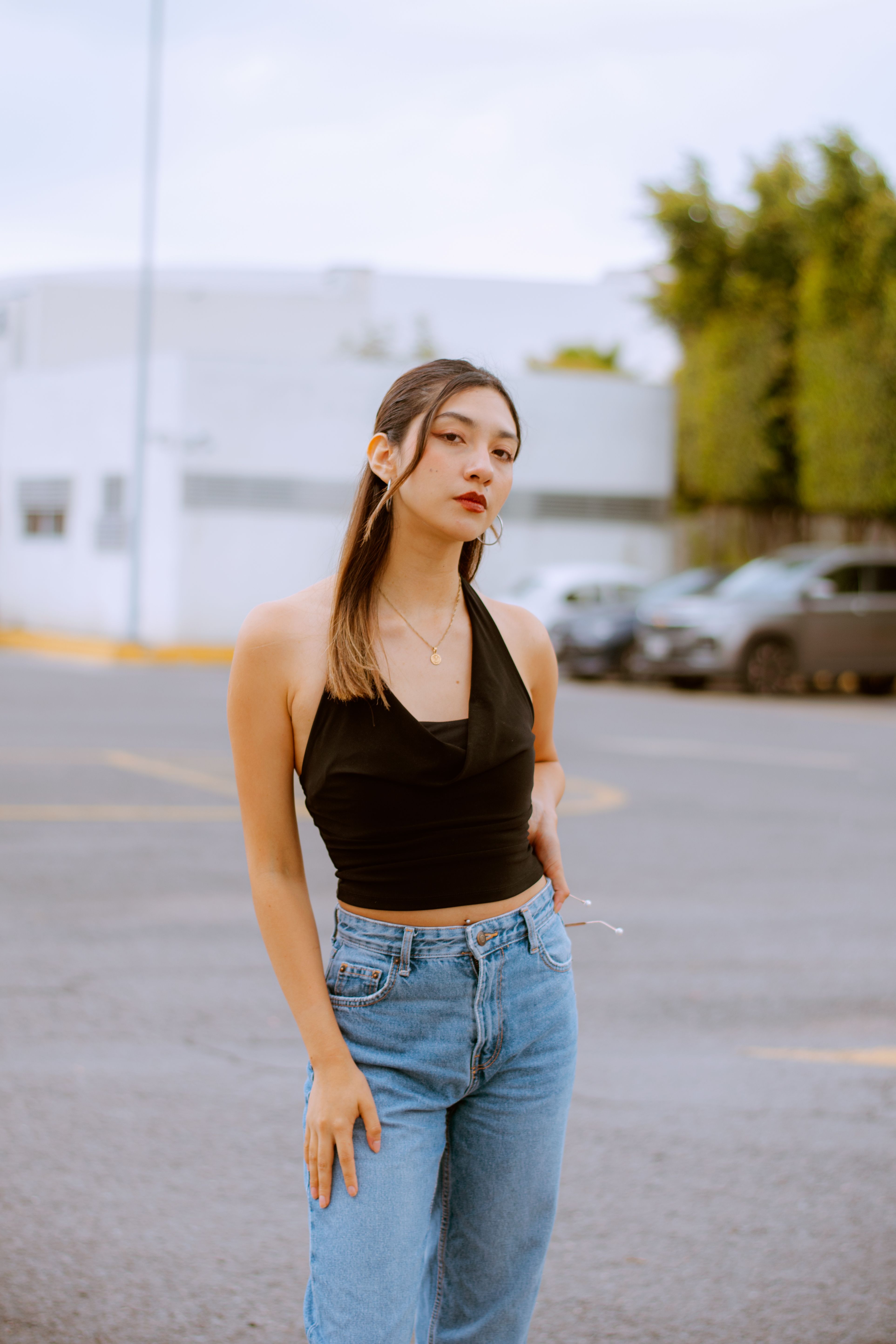 Cropped Bege Estampado