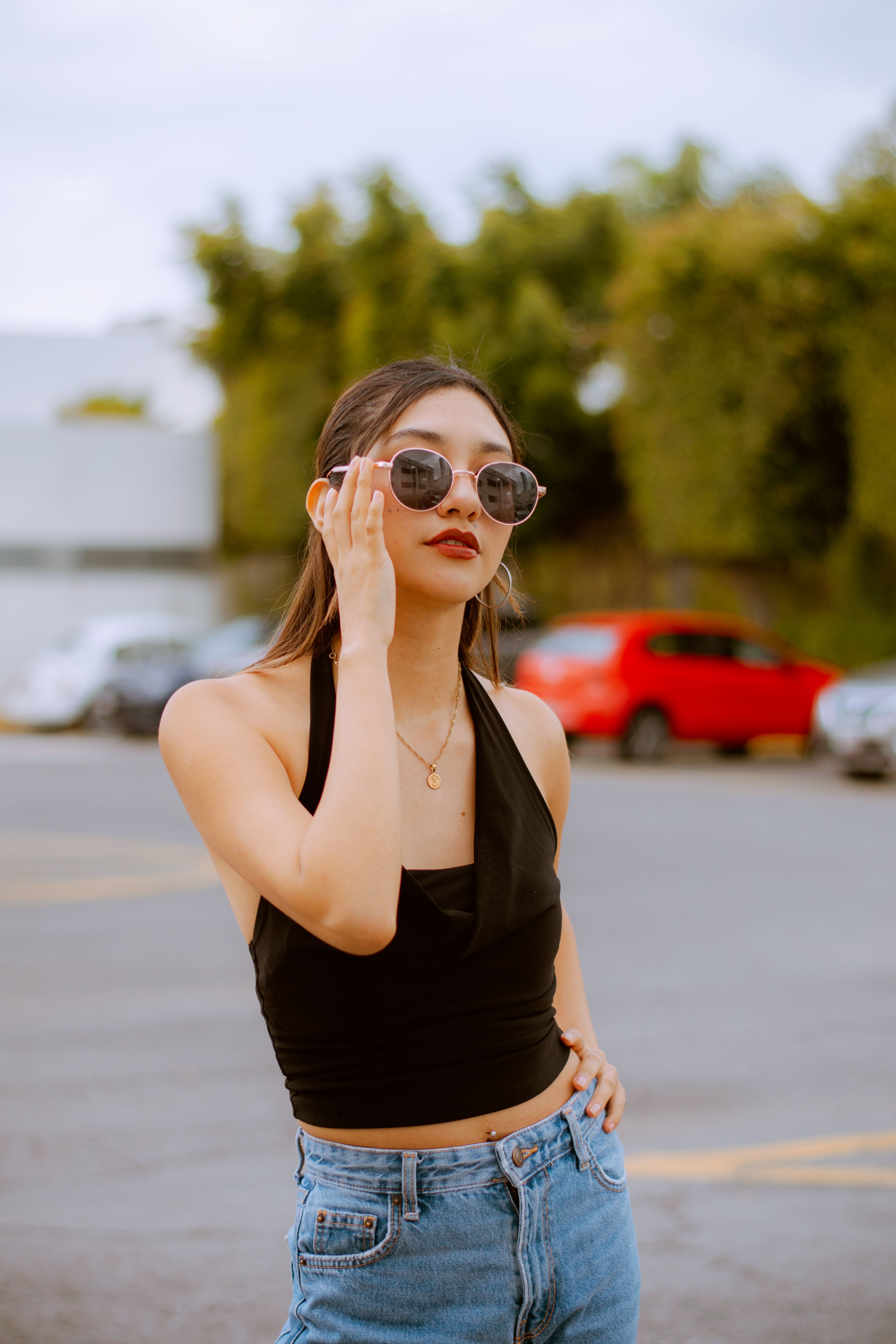 Blusa Canelada Bege Manga Longa
