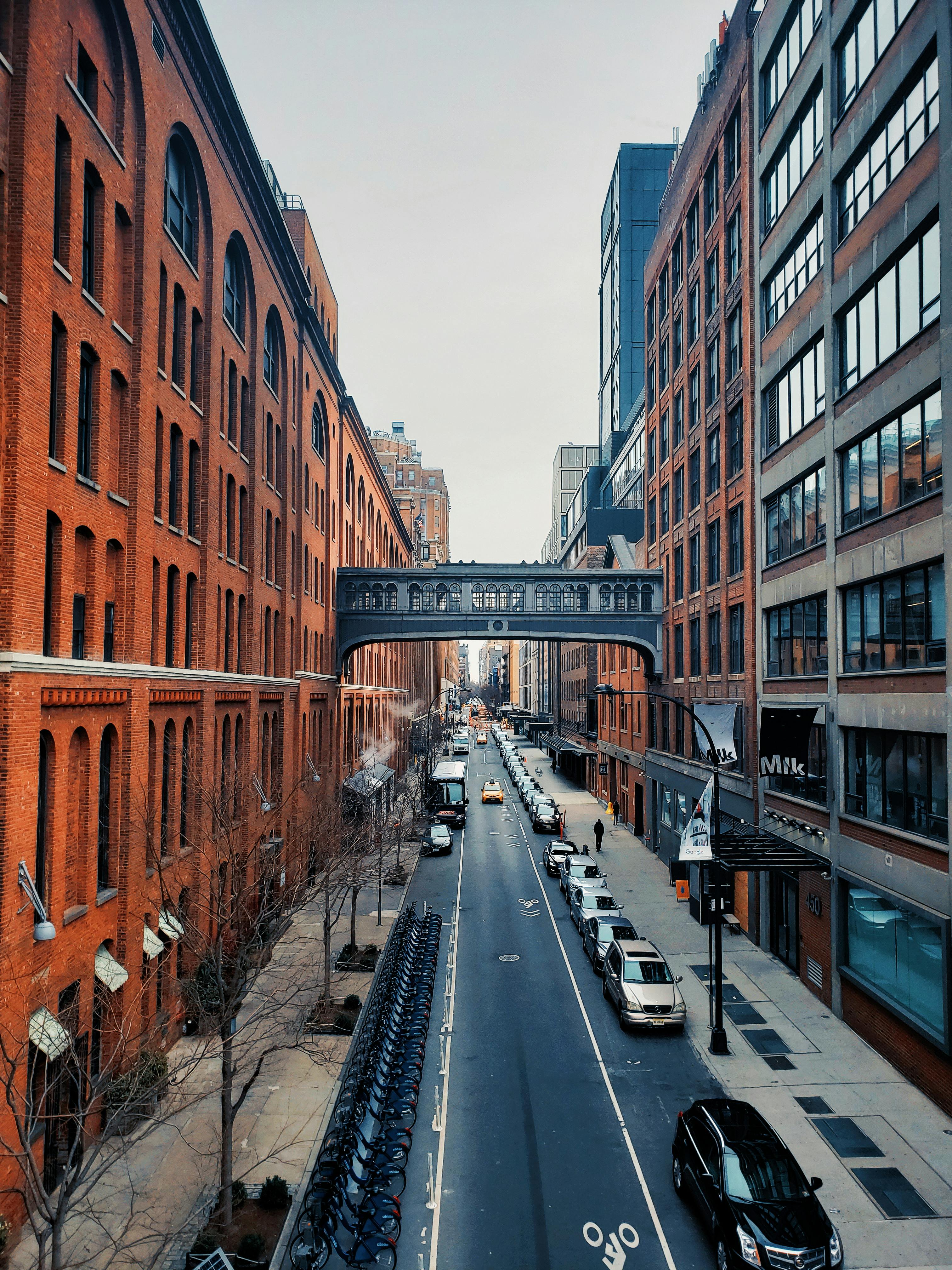 photo of roadway during daytime