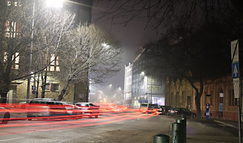 Foto profissional grátis de noite, noite da cidade