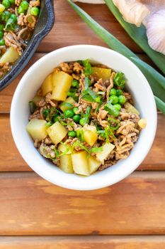 Curry aux lentilles et champignons