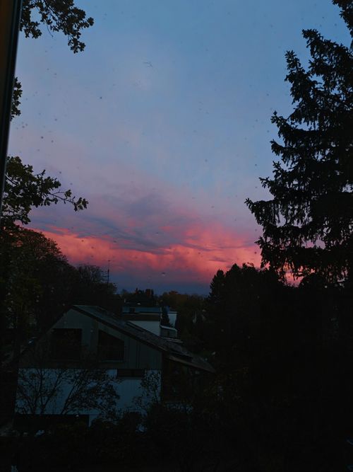 Free sunset in Berlin Stock Photo