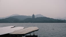 Serene View of Leifeng Pagoda and West Lake, Hangzhou