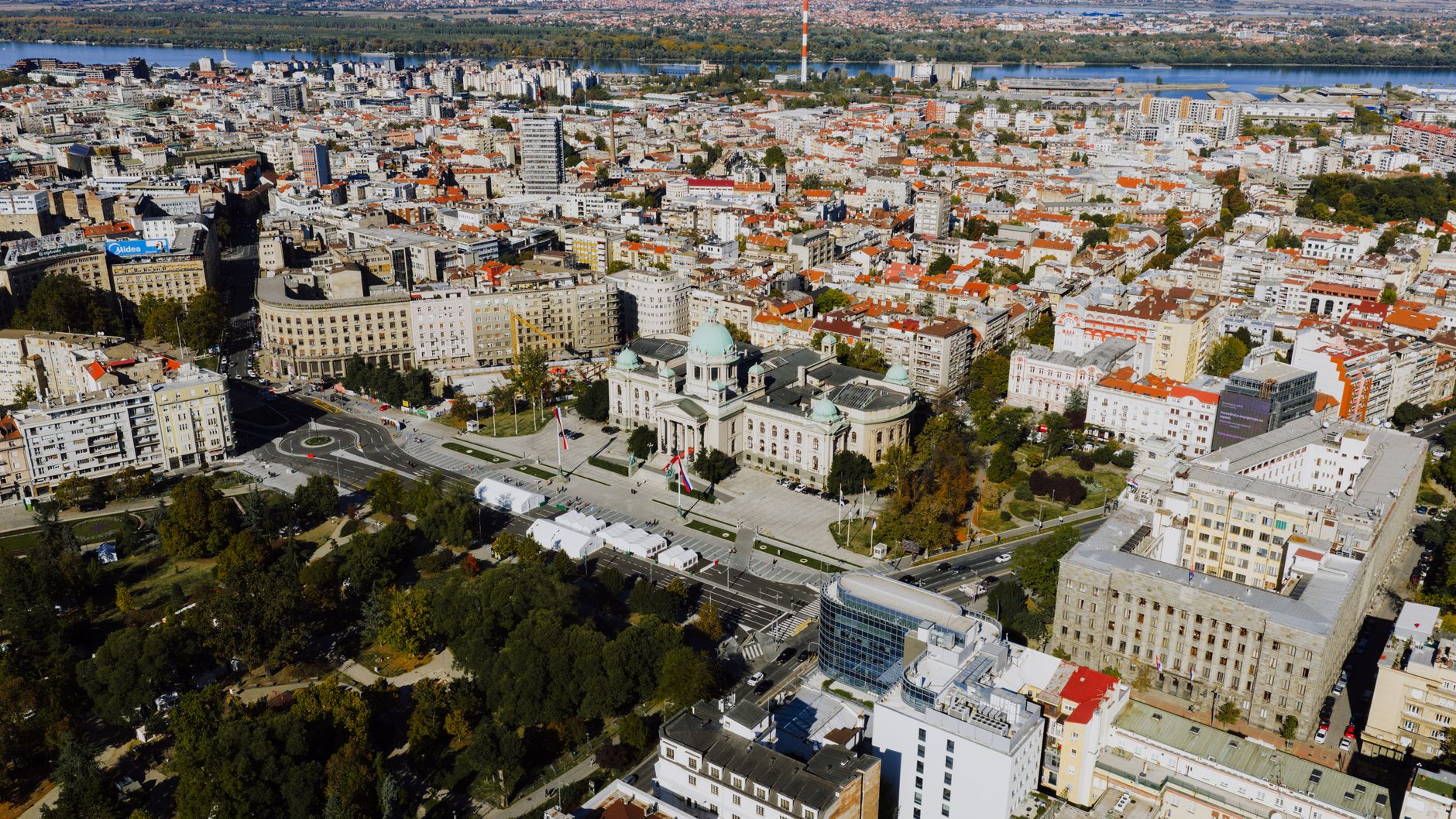 Belgrade cityscape