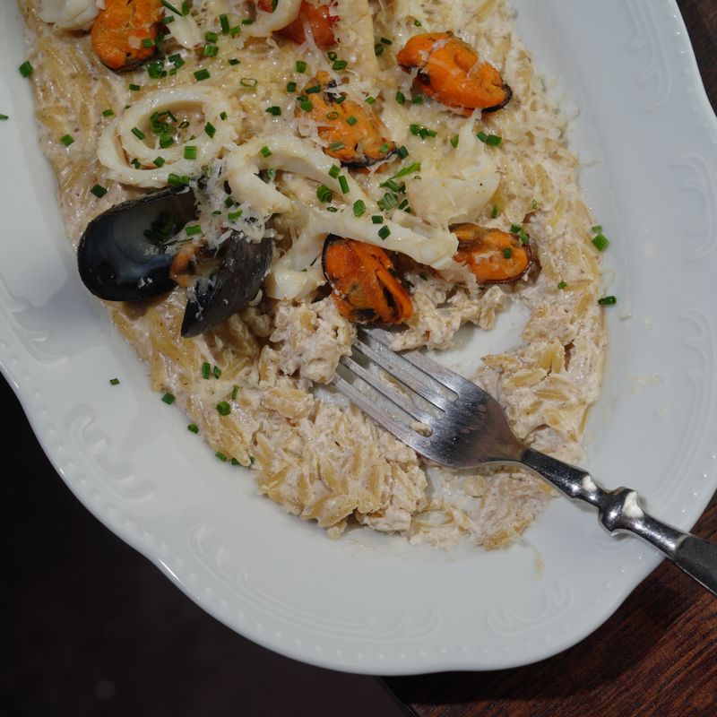 Greek Kritharaki Ouzo Butter