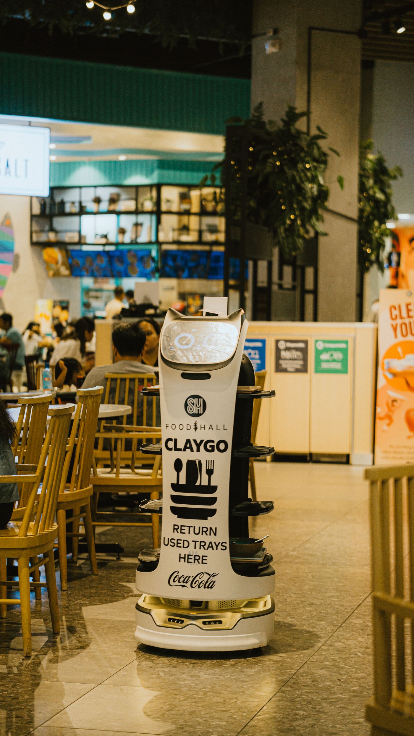 Restaurant service robot