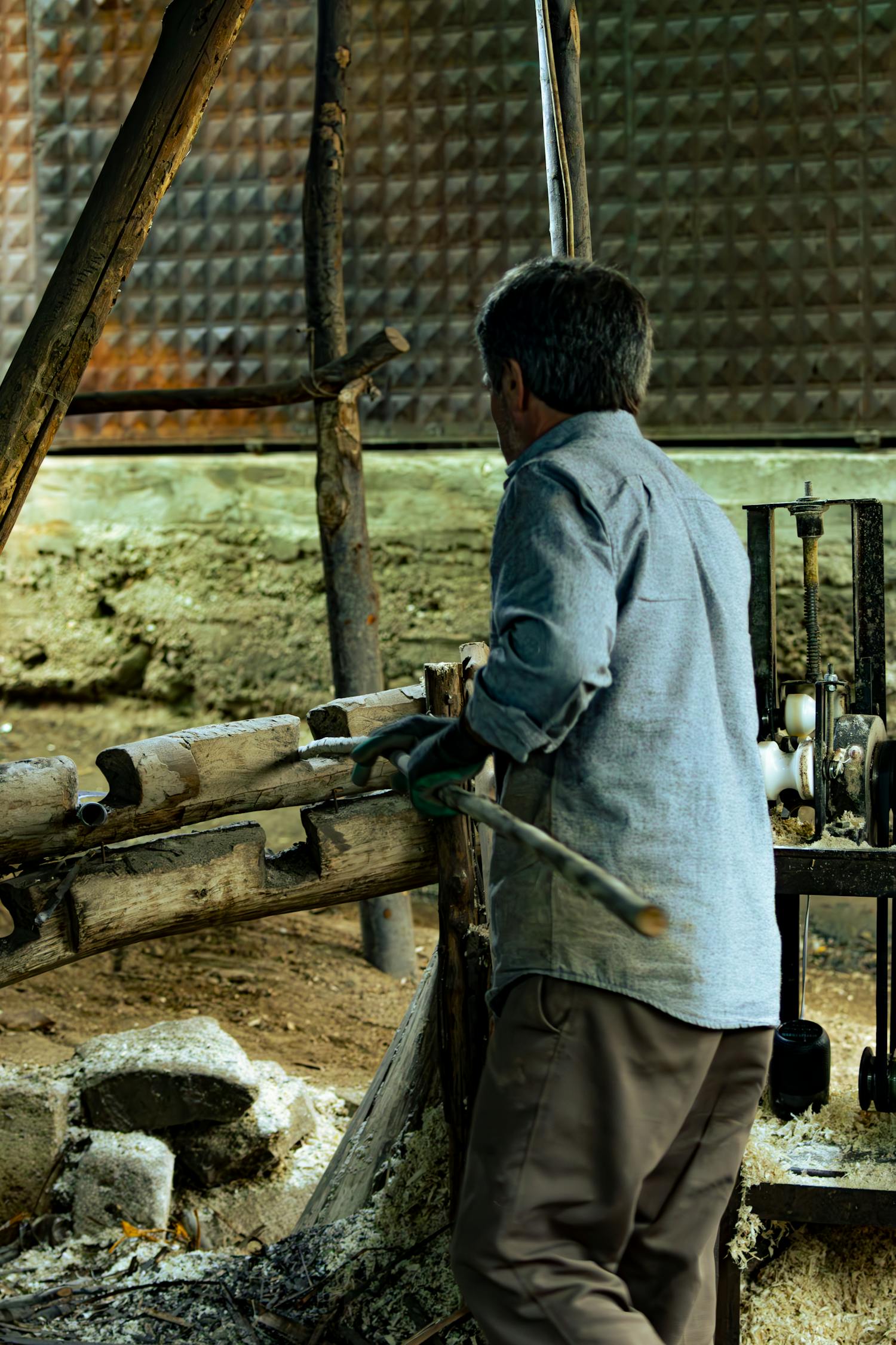 Werkstatt Holzscheune