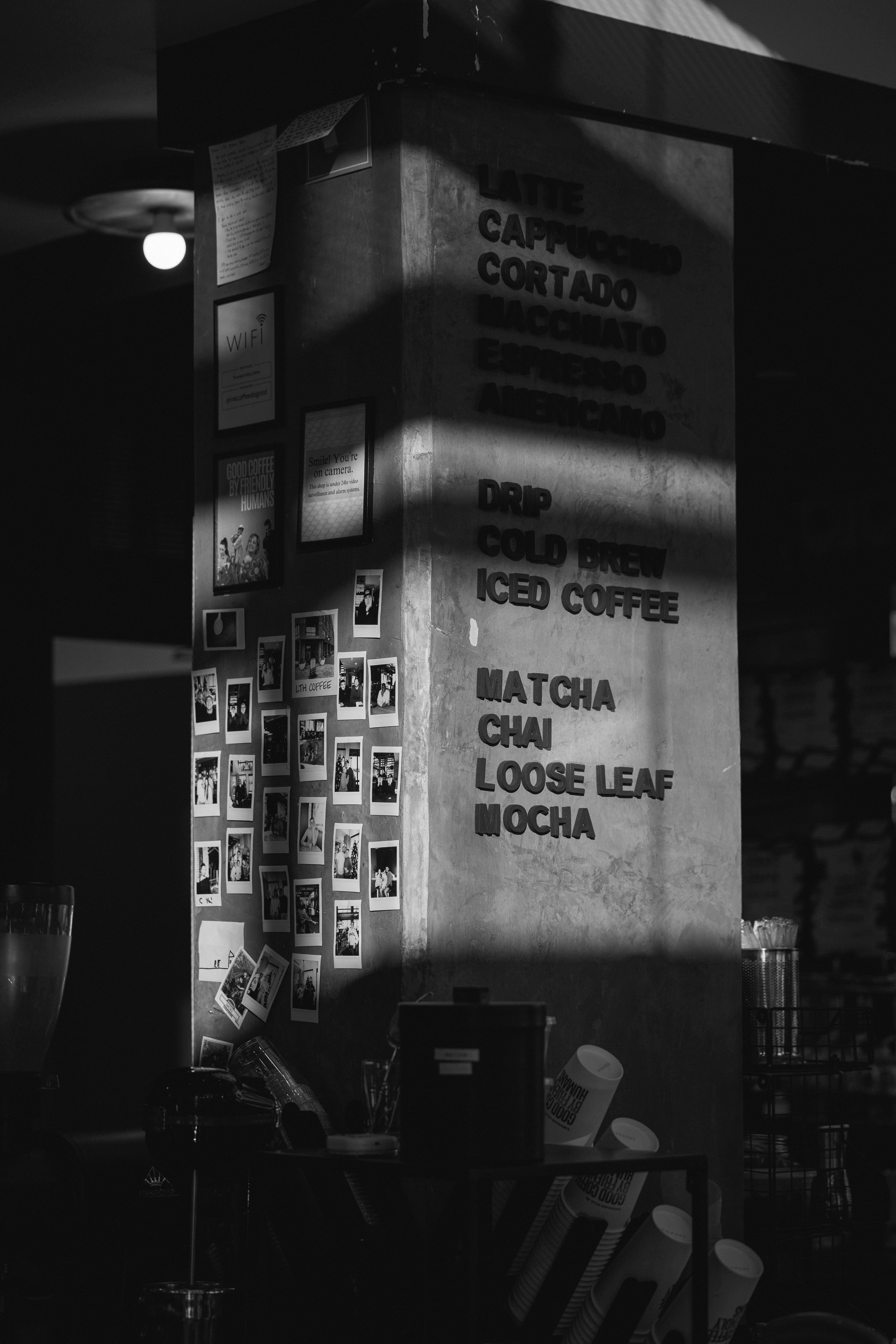 Kostenlos Trinken Sie Mehr Kaffee Stock-Foto