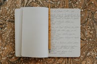 Elegant Calligraphy on Marble Background