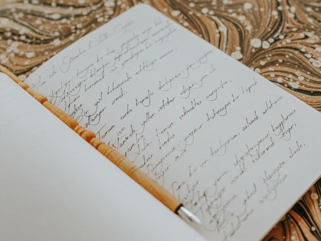 Script notes on desk