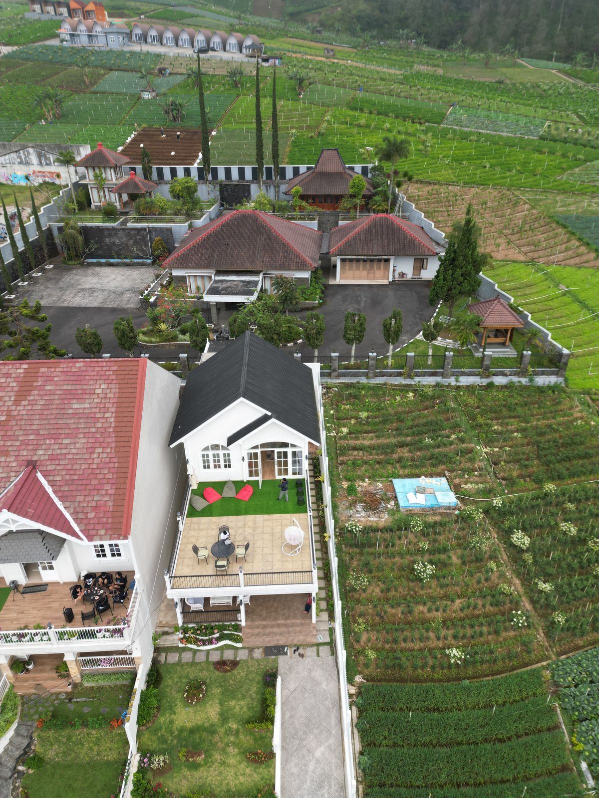 Residential properties and land