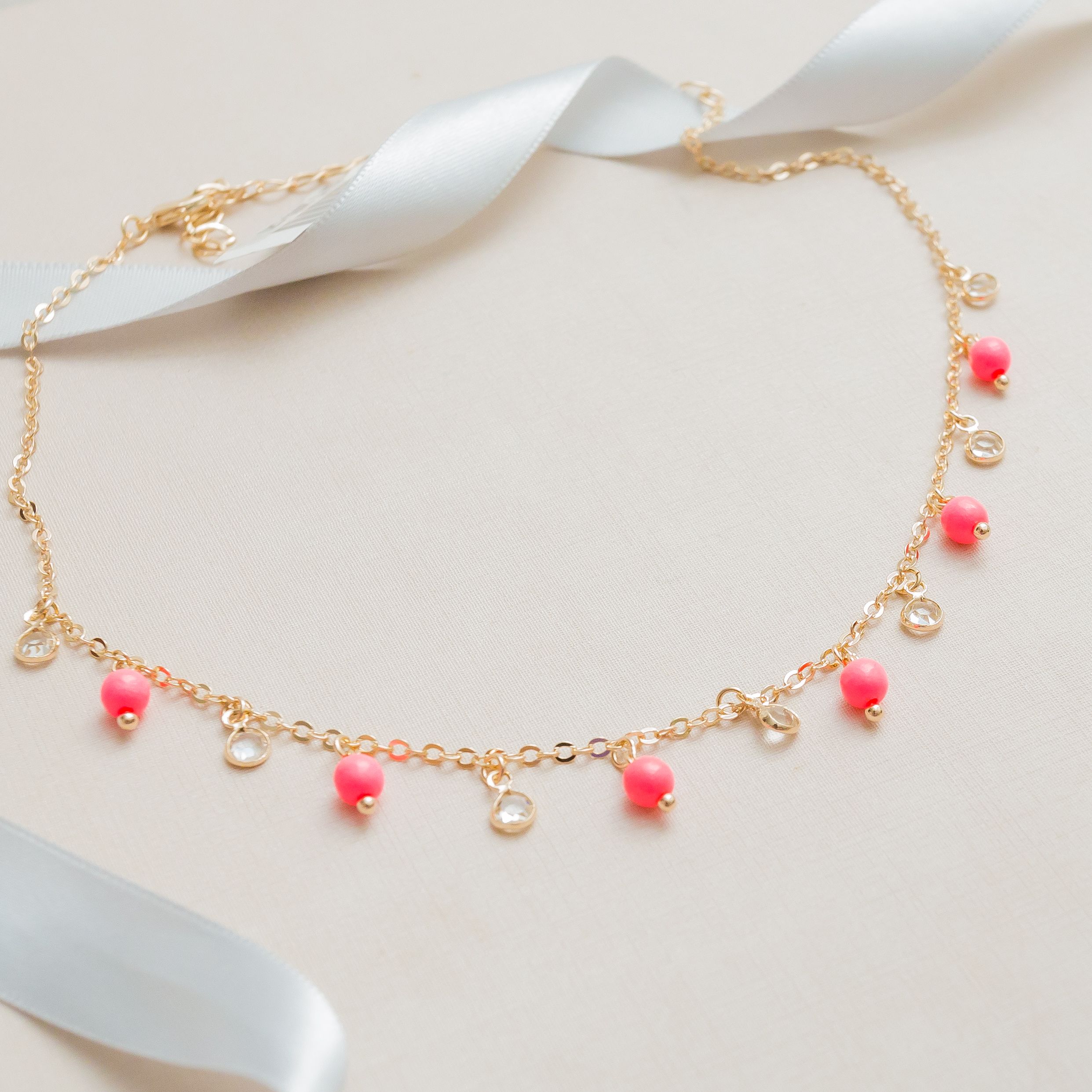 Collier artisanal en perles