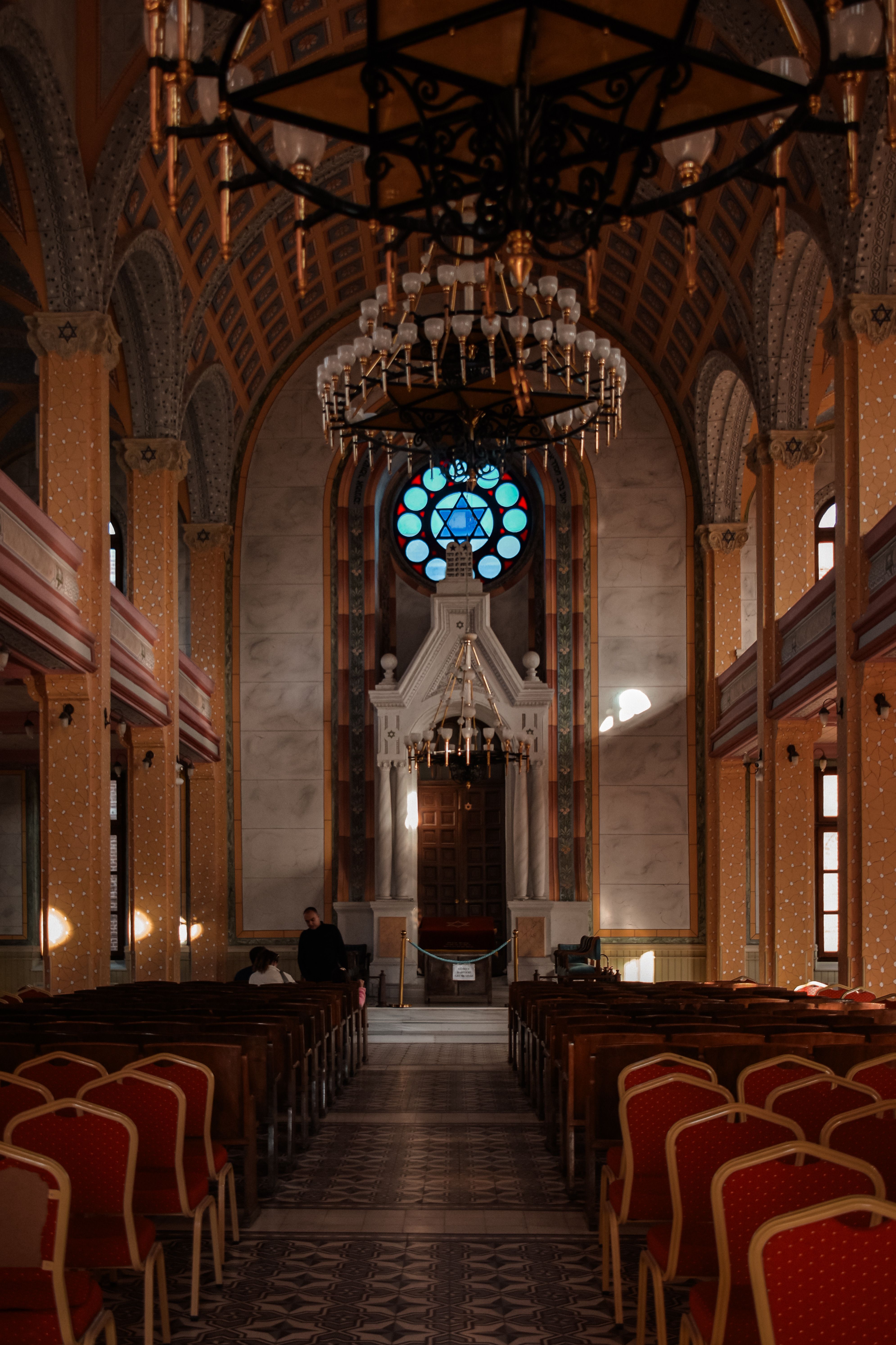 Elegante Interior De Una Sinagoga Histórica · Foto de stock gratuita