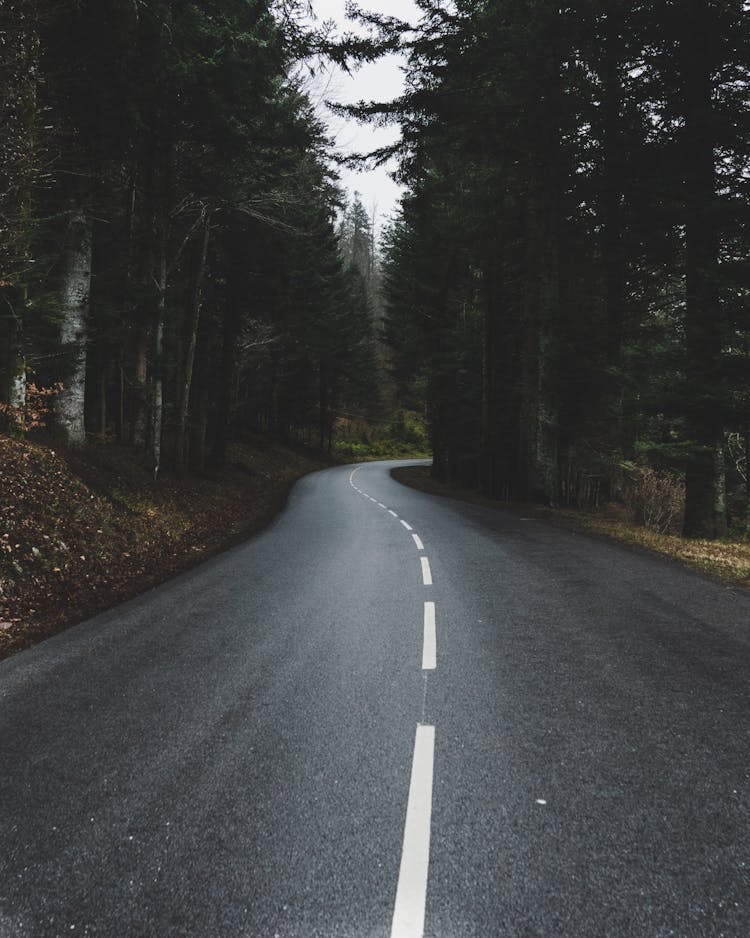 Photo Of An Empty Road During Daytime