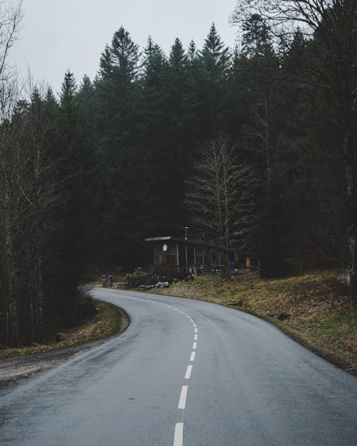 Free Photo Of An Empty Road During Daytime Stock Photo