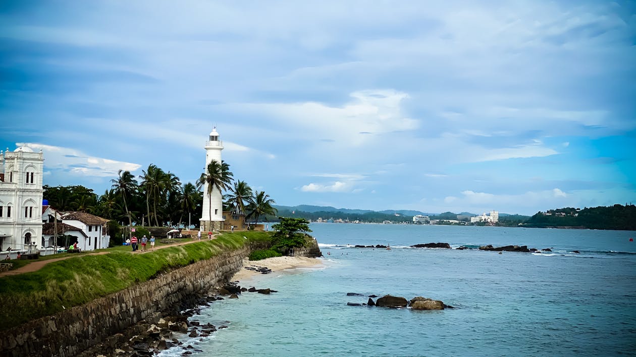 Free stock photo of galle, galle fort, indian ocean