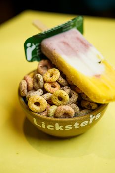 Peach Cheerios Cereal
