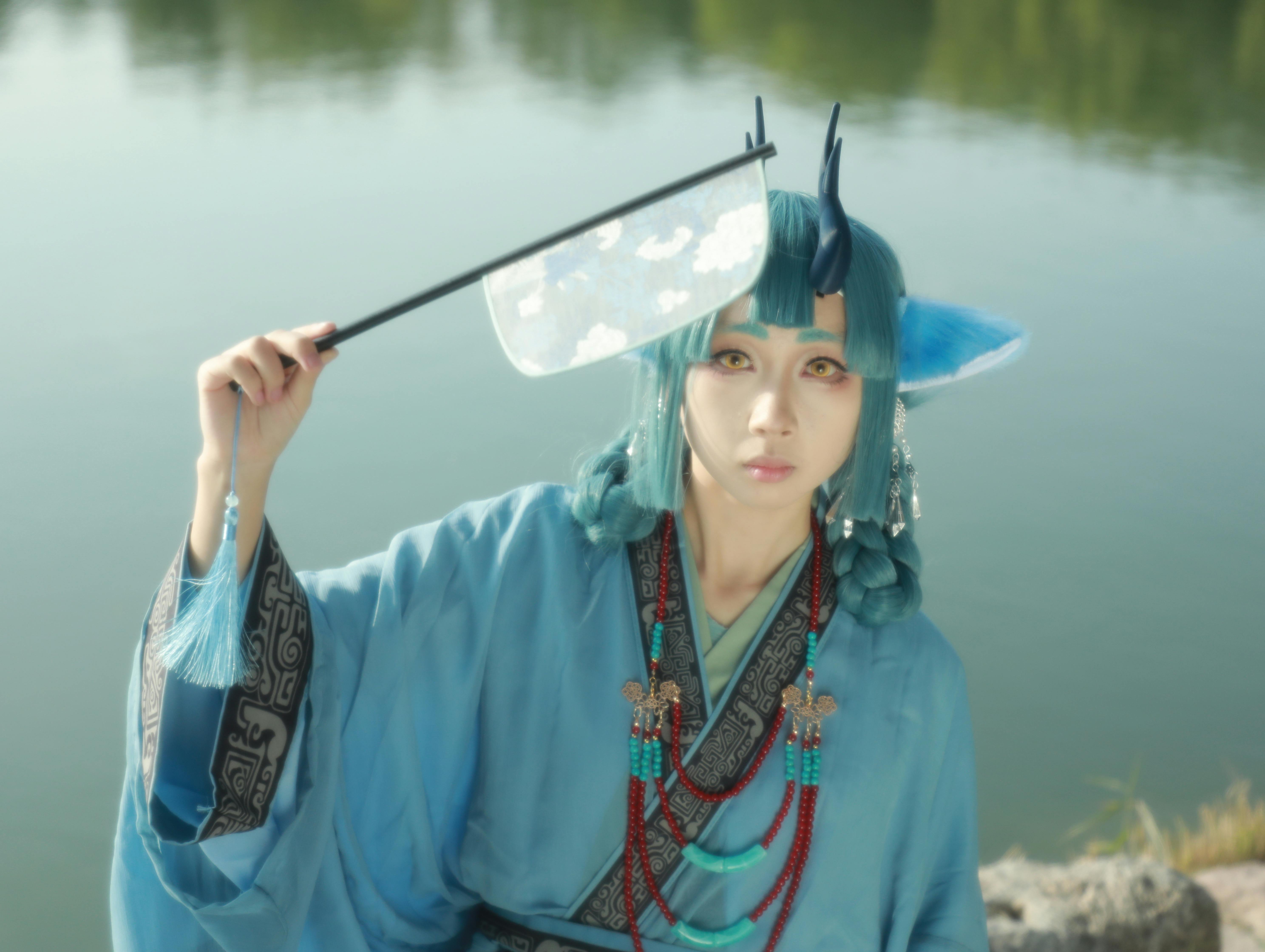 grátis Foto profissional grátis de admirador de arte, água, anime Foto profissional