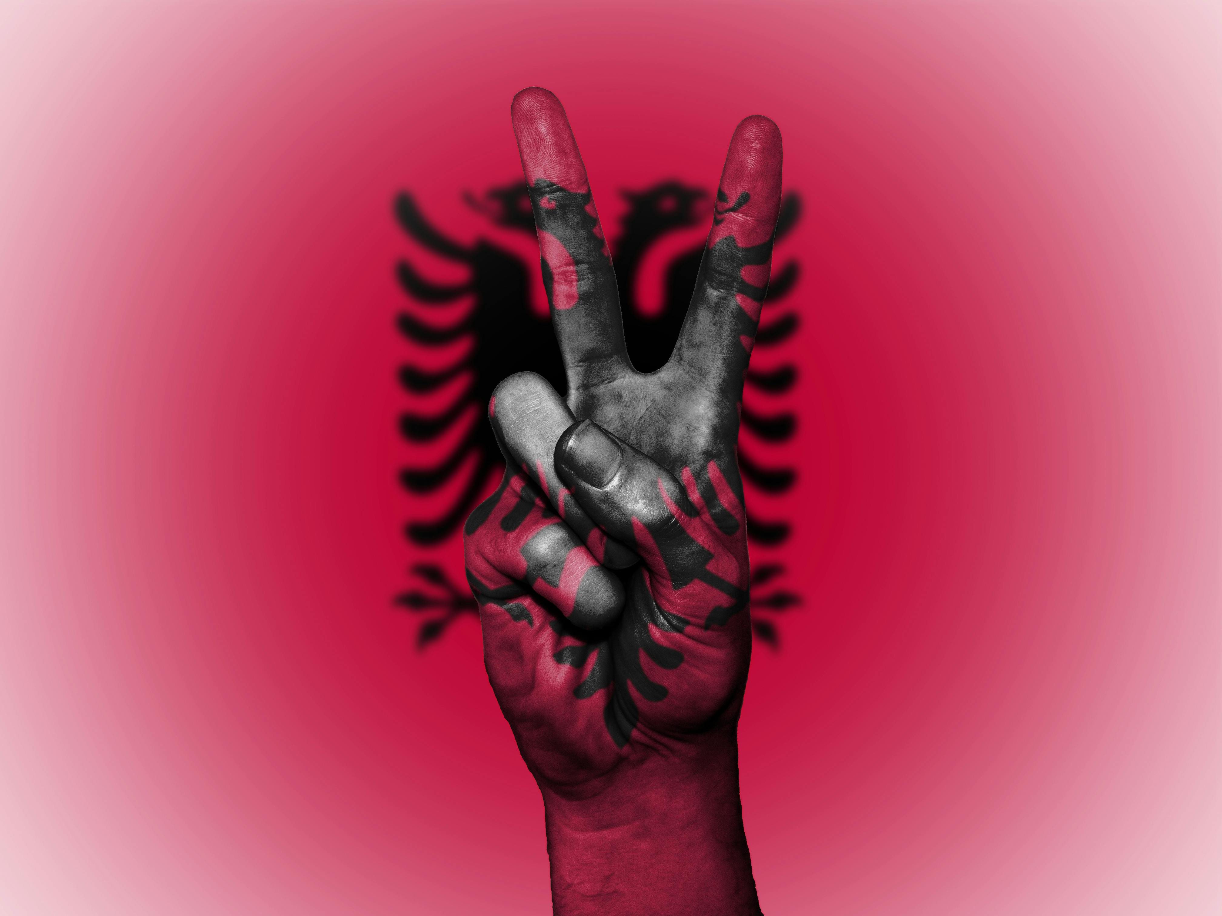 Free stock photo of albania, background, colors