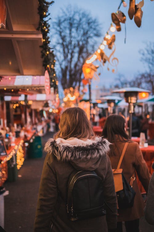 Gratis arkivbilde med advent, butikker, outdors