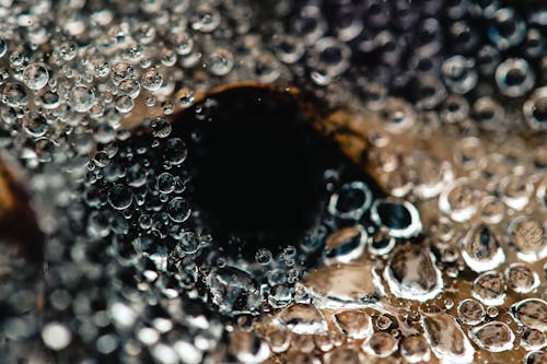 Free Close-Up View Of Bubbles Stock Photo