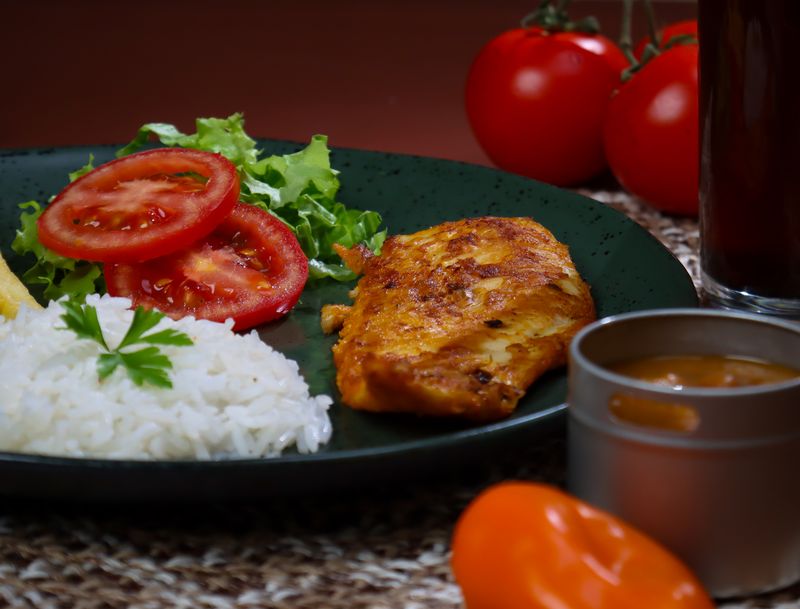 Breaded Chicken Breast Cutlet with Rice from PIZZA & STEAK MASTER in Philadelphia