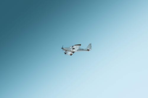 Free stock photo of bluesky, minimalistic, plane