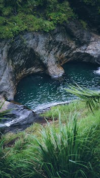 View of Varkala cliff and beach