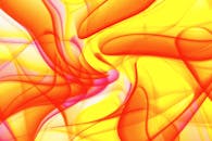 Vibrant Abstract Design with Swirling Colors