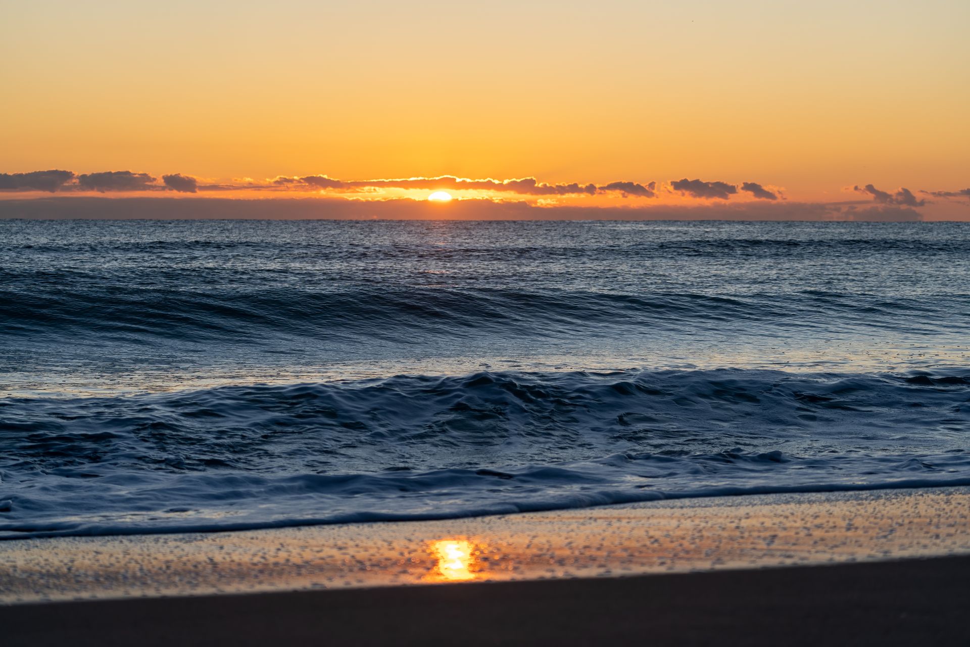 Sunrise over the Mediterranean