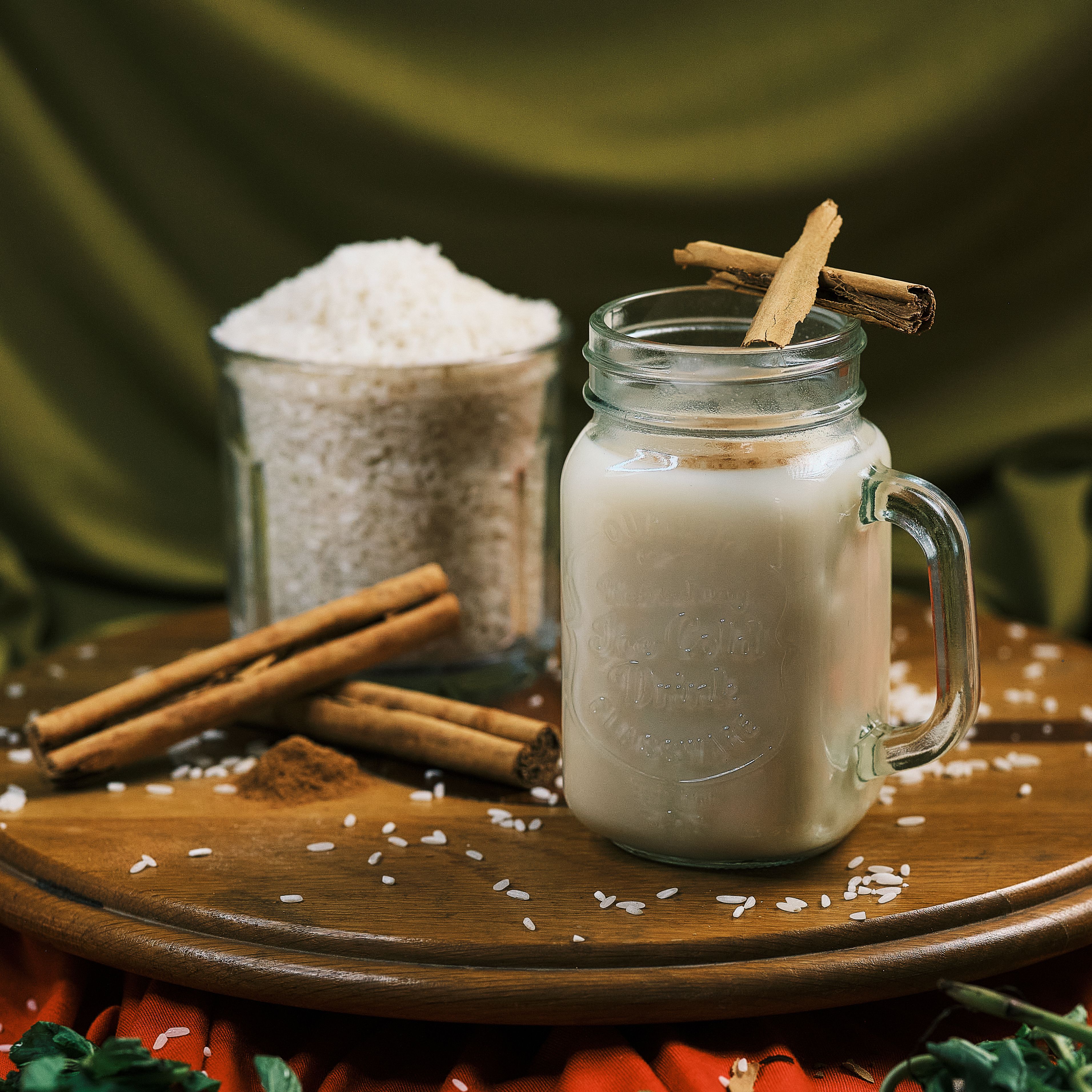 Delicious Mexican Horchata with Rice and Cinnamon · Free Stock Photo
