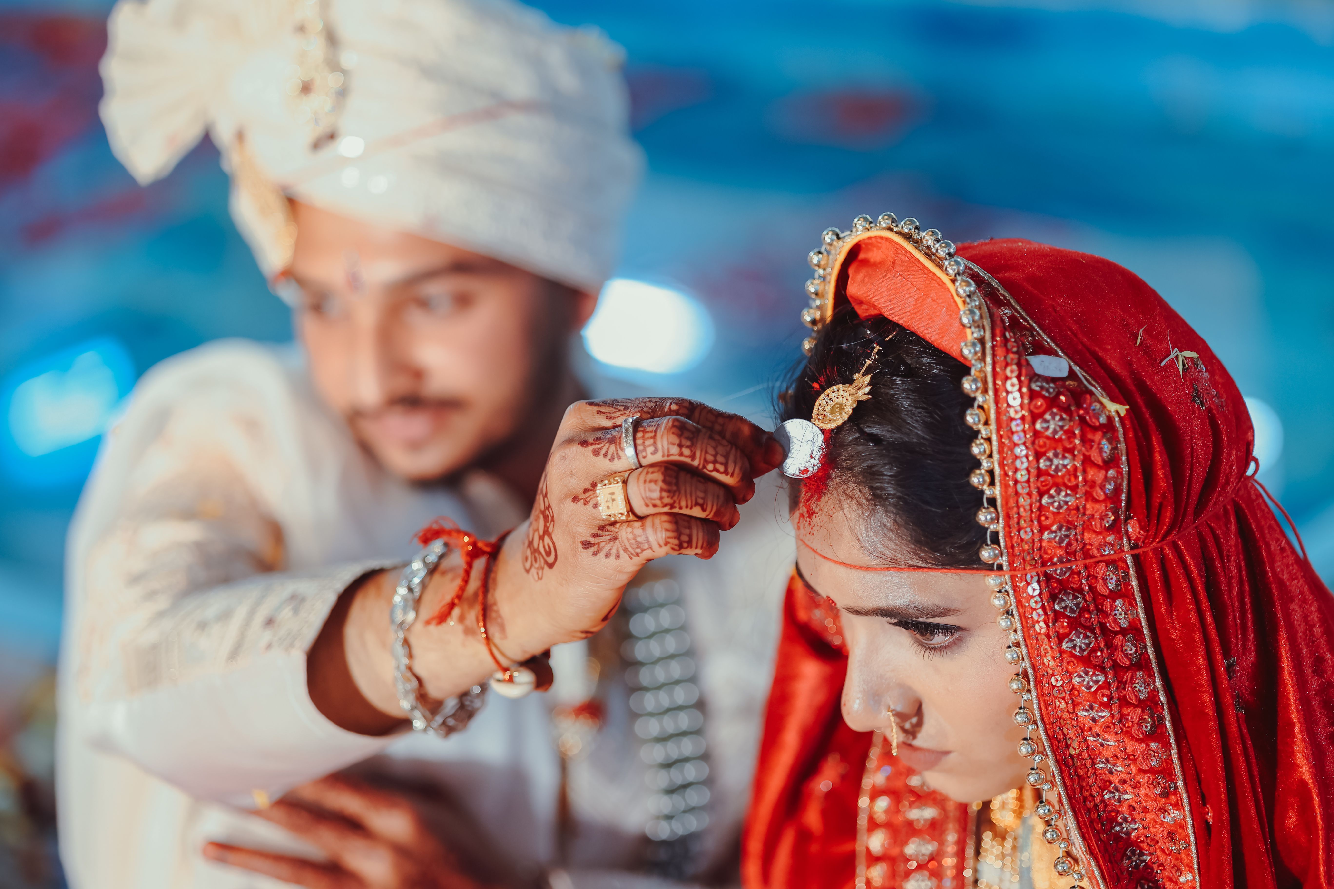 Traditional Indian Wedding Ceremony with Rituals · Free Stock Photo