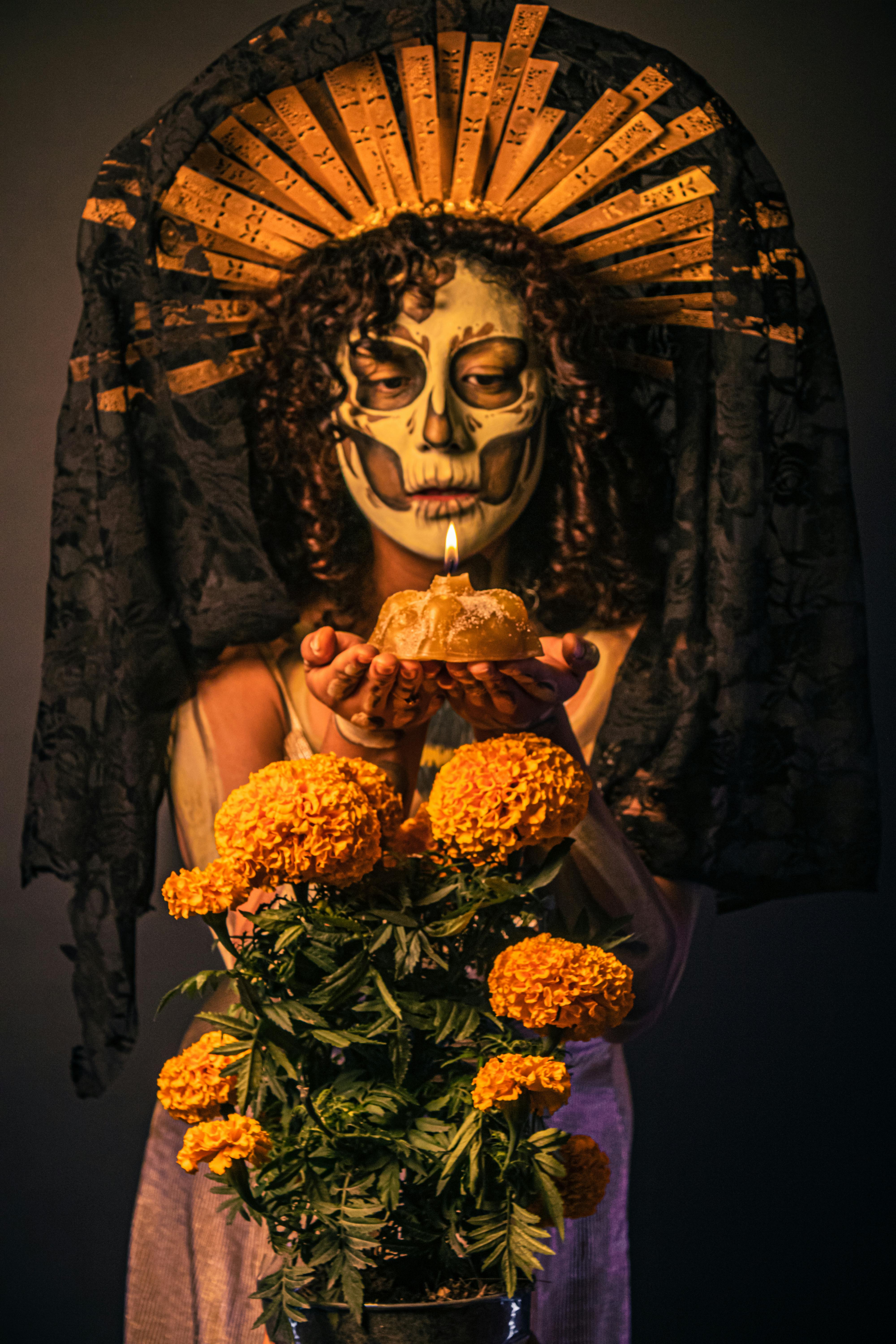 免費 catrinas, cempasuchil, ciudad de mexico 的 免費圖庫相片 圖庫相片