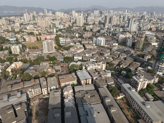 High-rises and residential areas, Mumbai