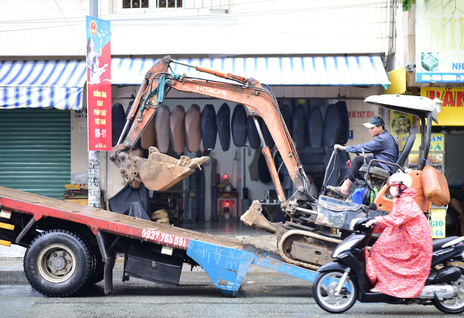 Fishguard — house clearance team loading furniture into a van