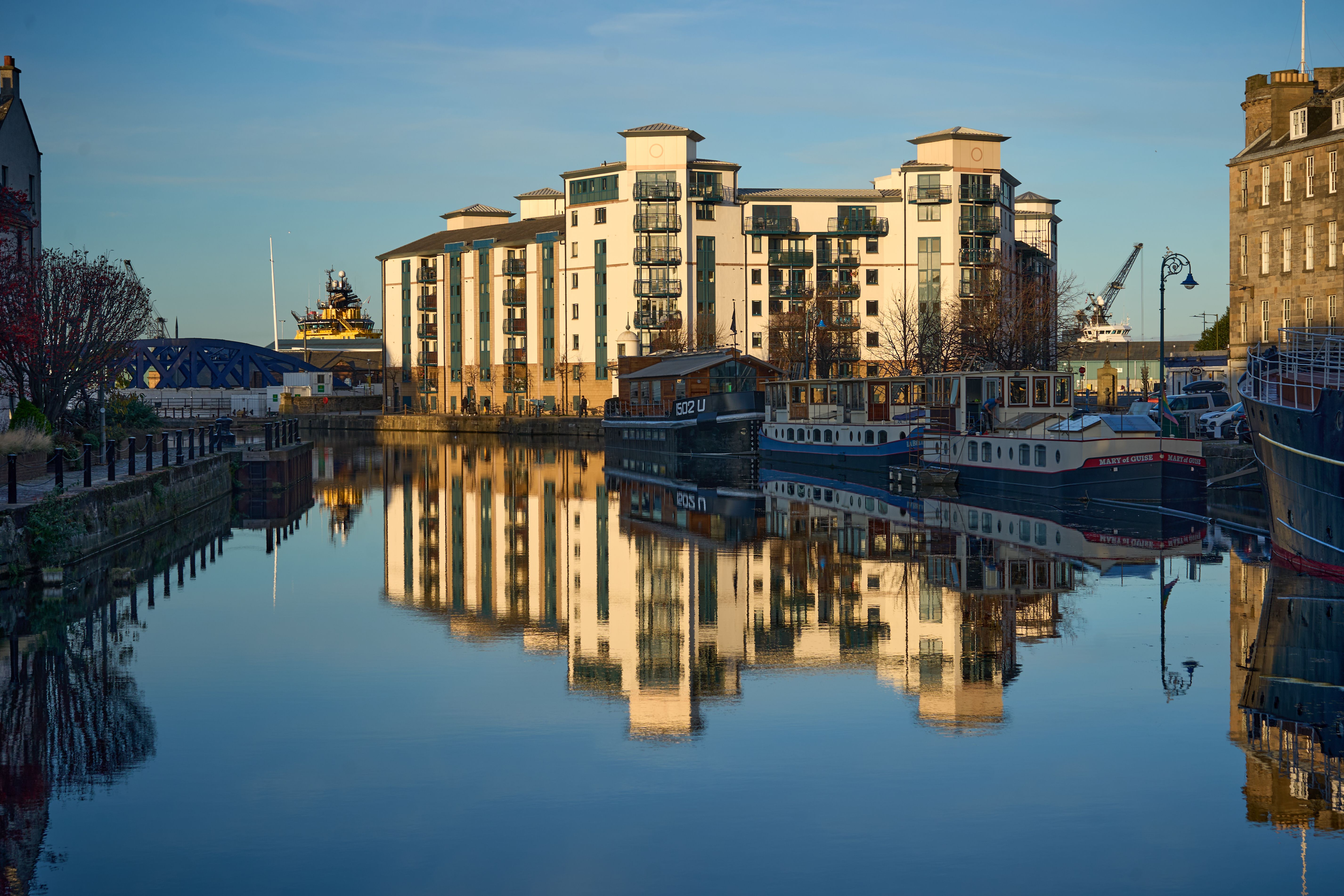 Leith et le port