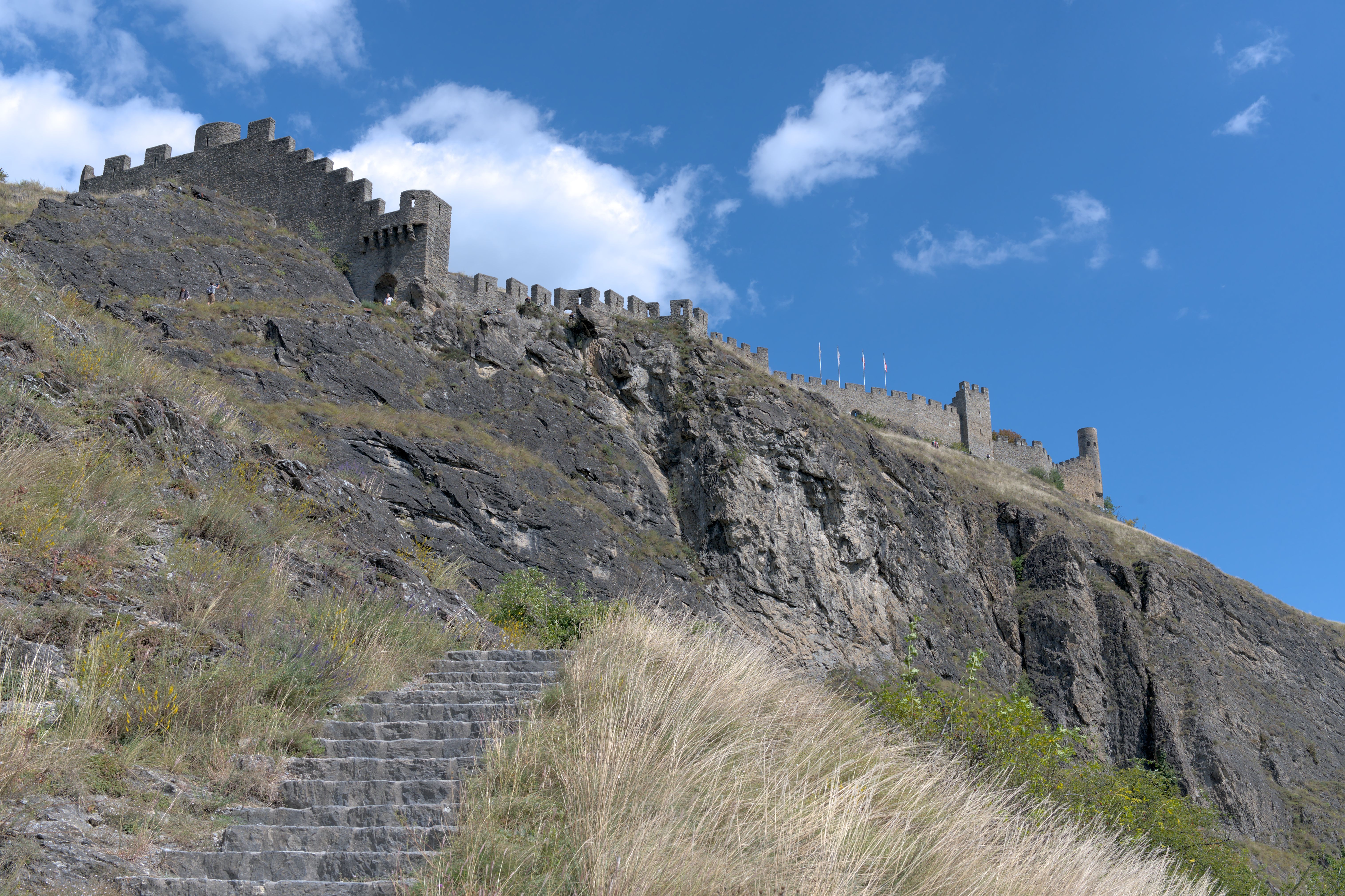 Bastei Bridge towering above the Elbe River valley 2