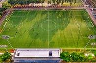 Aerial Photo of People Playing Soccer