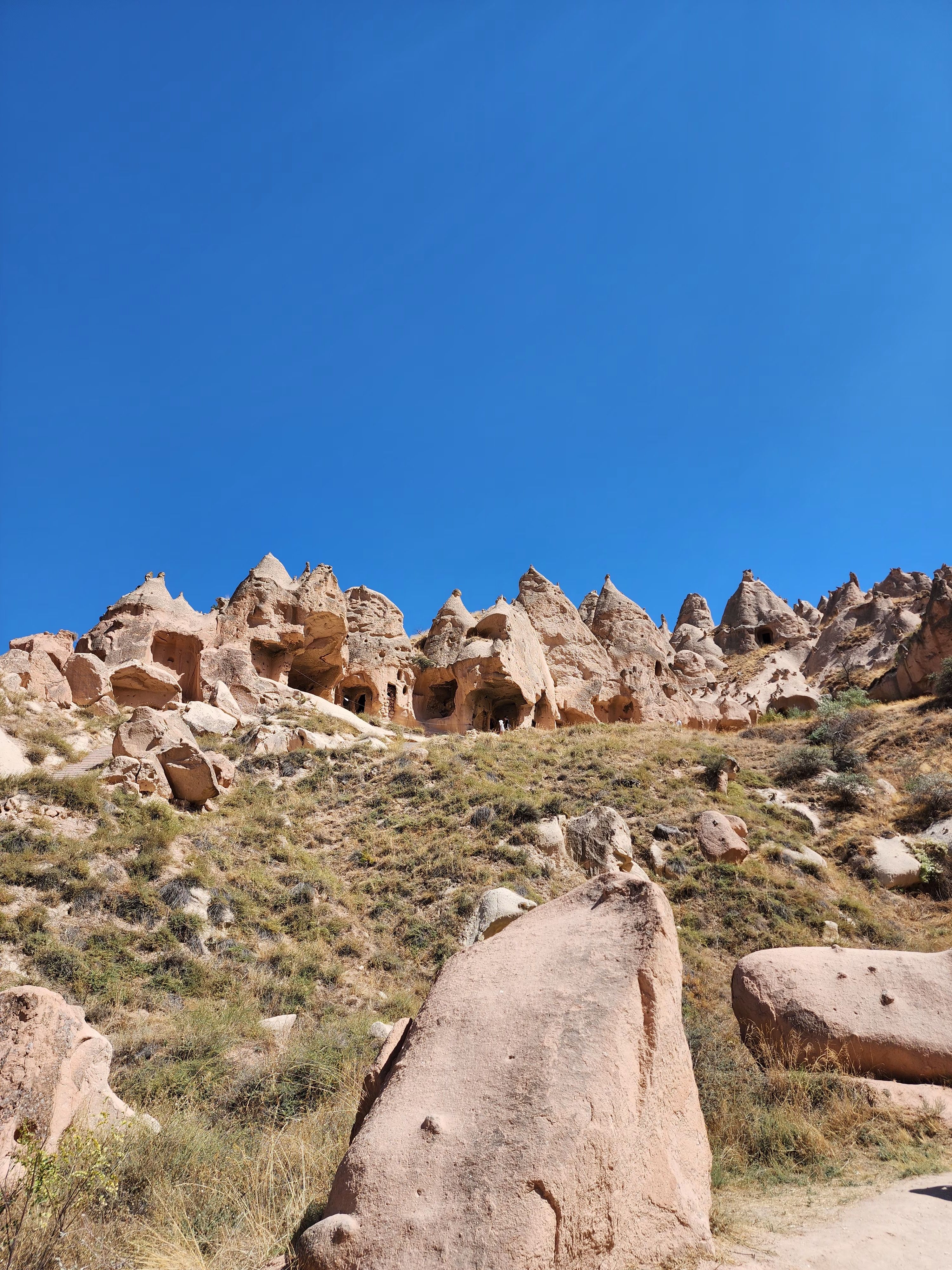 Rock Formations in Cappadocia under Blue Sky · Free Stock Photo