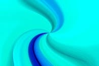 Abstract Blue and Cyan Swirl Pattern