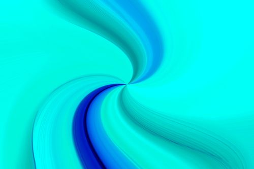 Free Dynamic abstract swirl design in blue and cyan tones, creating a vibrant visual impact. Stock Photo