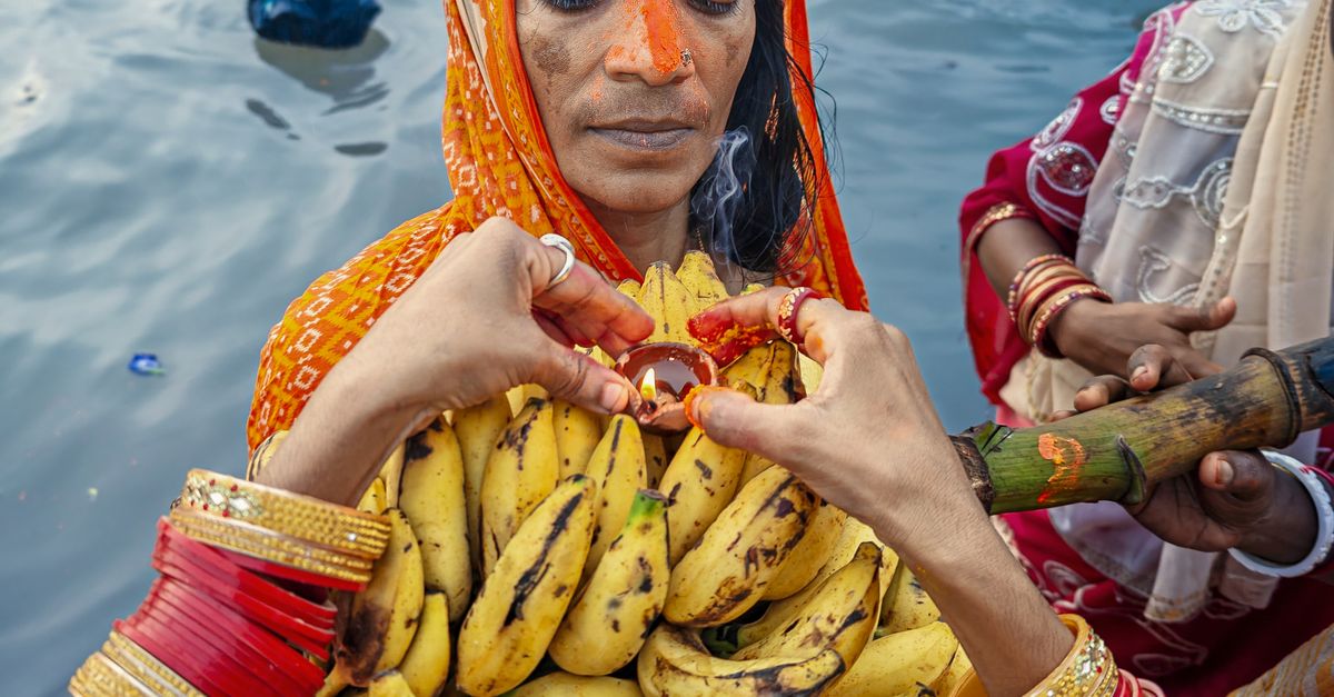Banana Ritual Traditional Ritual with Bananas in India · Free Stock Photo