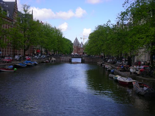 Free stock photo of amsterdam, canal, channel