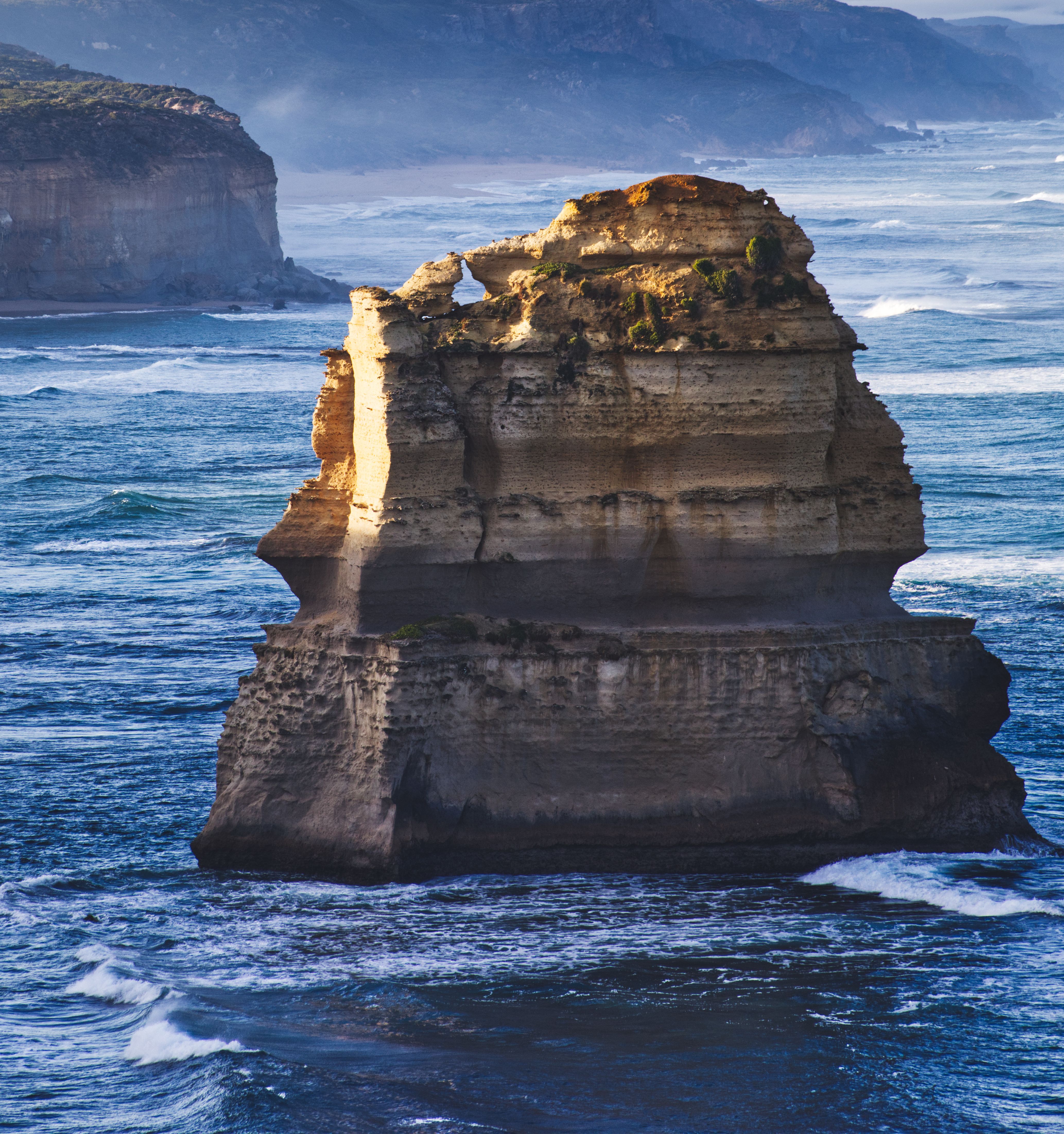 Stunning Limestone Stack at Twelve Apostles Coast · Free Stock Photo